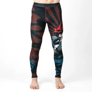 Leggings de alta calidad para mujer, mallas con logotipos sublimados, protección contra sarpullido BJJ con personalizado - Product Image 3