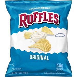 Papas Fritas Originales Ruffles, 1.5 Onzas (Paquete de 64) - Product Image 3