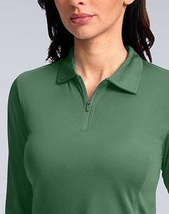 Algodón Poliéster Hecho de alta calidad Mujeres Polo Camisetas Diseño de logotipo personalizado Mujeres Polo Camisetas - Product Image 6