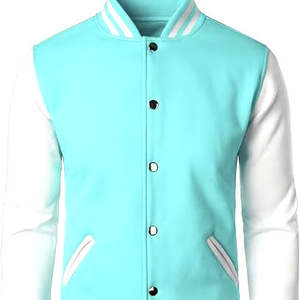 Chaqueta universitaria de moda de manga larga para hombre, ropa informal, MOQ bajo, superventas, chaqueta universitaria de béisbol para hombre - Product Image 6