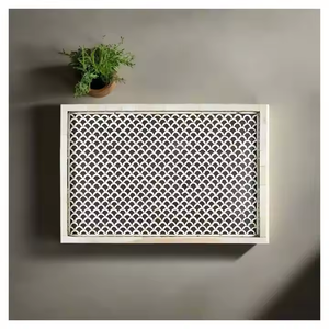 ถาดเสิร์ฟอาหารยอดนิยมถาดสำหรับการตกแต่งและให้ความบันเทิงที่หรูหราแม่ของไข่มุกถาดเก็บของทำด้วยมือระดับพรีเมียม - Product Image 1