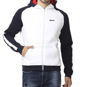 เสื้อฮู้ดซิปแบบสตรีทแวร์คุณภาพพรีเมียม สไตล์โอเวอร์ไซส์ ขายส่ง เสื้อผ้าแฟชั่นผู้ชาย เสื้อฮู้ดซิปเปล่าสำหรับผู้ชาย - Product Image 3