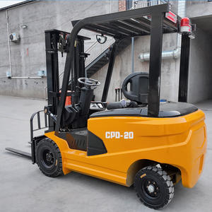 Chariot élévateur électrique intelligent à batterie lithium 2T, équipement d'entreposage et de distribution, direction agile, support OEM, exportation, support usine - Product Image 4