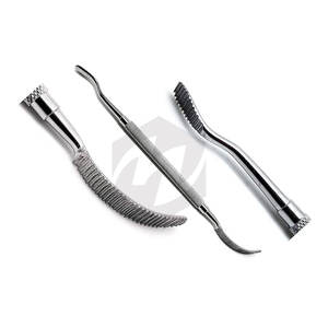 Limas Dentales de Hueso de la Mejor Calidad, Limas Miller con Pulido Espejo y Bordes Rugosos, Hechas de Acero Inoxidable Alemán - Product Image 3