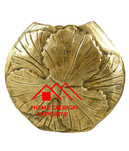 Vase à fleurs en aluminium moulé sur mesure, design floral abstrait, idéal pour la restauration et l'hôtellerie – Meilleure vente - Product Image 1