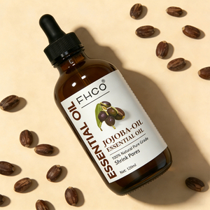 Aceite de Semillas de Jojoba Personalizado 120ml, Aceite Orgánico para el Cuidado de la Piel y el Cabello, Refinador de Poros, Hidratante, Marca Privada, ODM, Venta al Por Mayor - Product Image 1
