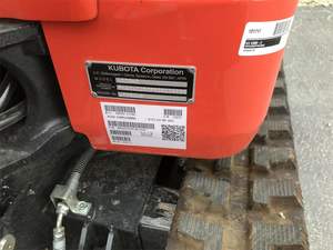 Miniexcavadora Kubota K008-5 de Primera Calidad, Giro de Cola Cero, Microexcavadora Diésel con Sistema Hidráulico Auxiliar - Product Image 2