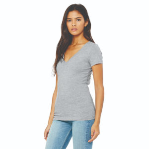 Marque privée légère Meilleur prix T-shirts pour femmes quantité minimale de commande bas Meilleures ventes T-shirts pour femmes T-shirts Slim Fit pour femmes Service OEM - Product Image 1