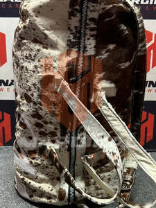 Bolsos de Lona de Cuero Vacuno Genuino Hechos a Medida con Logotipo Personalizado, Capacidad de 50-70L, Venta al Por Mayor, Nueva Llegada - Product Image 6