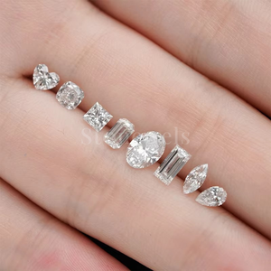 0.08CT เพชรสังเคราะห์ตัดทรงรี0.76CT สำหรับห้องปฏิบัติการขนาดเล็ก CVD HPHT VVS แบบหลวมพร้อมใบรับรอง IGI อินเดีย - Product Image 4