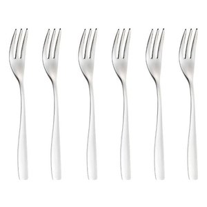 Ensemble de fourchettes dessert 6 pièces Inox (19cm) INFINITY Cromo lucido PL6180IN10 - Product Image 2