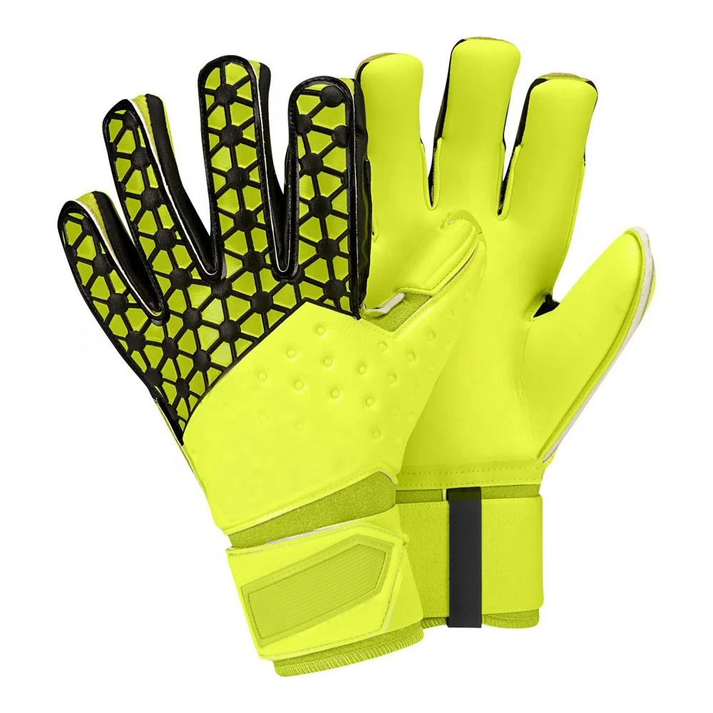 New Arrival Leather Goalkeeper Gloves with Custom Fit Adjustable Straps for Personalized Comfort in Outdoor Scenes