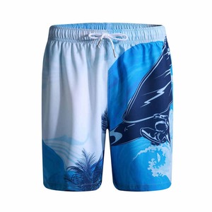 Shorts d'été décontractés de qualité supérieure, couleur unie, taille élastique, taille mi-haute, séchage rapide, polyester/coton, sublimation, à prix avantageux - Product Image 4