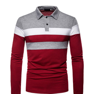 OEM Tùy Chỉnh Người Đàn Ông Của Cho Polo Áo Sơ Mi 100% Chất Lượng Cao Bền Jersey Vải Rắn Thiết Kế Thêu Logo Đời Dịch Vụ - Product Image 3