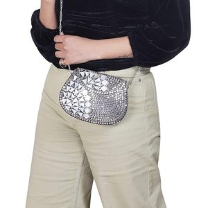 กระเป๋าคลัทช์โมเสคสุดหรู งานฝีมือคุณภาพสูง ดีไซน์คลาสสิก ปักลาย ปรับแต่งรูปทรงได้ เหมาะสำหรับงานเฉลิมฉลอง ราคาขายส่ง - Product Image 6