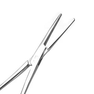 Fórceps hemostáticos médicos Instrumentos quirúrgicos rectos de acero inoxidable Fórceps hemostáticos rectos de Health Bay Instruments - Product Image 3