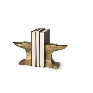 Serre-livres décoratifs en métal Finition en cuivre Style Book Holder avec Design unique Serre-livres en résine Livres décoratifs en métal - Product Image 2