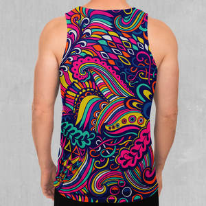 Custom Logo <b>Man</b> Sublimation <b>Stretchy</b> Printed Tank Tops Sublimated Clothing Sleeveless Bodybuilding Tank Top With Custom Logo - Product Image 2
