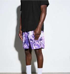 Shorts de basket-ball personnalisés fabriqués au Pakistan pour hommes, respirants, 100% polyester, prix bas, taille XS, vêtements de sport, logo imprimé, service OEM - Product Image 4