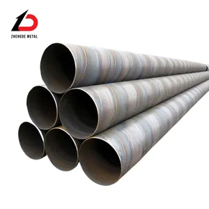 ss400 S235jr S235jo Hot Dipped Galvanized Carbon A214 A178 ERW/Spiral Pipe Welded Steel Pipes