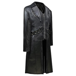 Abrigo de Cuero Suave Premium para Hombre que Ofrece un Uso Diario Cómodo y Cálido con Textura Suave y Duradera y un Estilo Urbano Moderno - Product Image 2