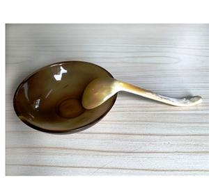 26 Cuenco de cuerno de búfalo decorativo de lujo más vendido hecho a mano con cuerno de búfalo real natural Producto sostenible Hecho EN LA India - Product Image 1