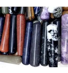 New Arrival Amethyst Multi Color Stones Natural Amethyst Tall Shape Gemstones For Jewelry making