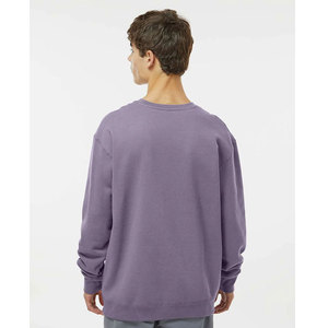 Venta al por mayor Loose Fit Crewneck Plain Sudadera de manga larga Algodón Fleece Crewneck Ultimate Standard Sudadera - Product Image 3