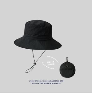 Visière imperméable à séchage rapide Chapeau de pêcheur Chapeau de soleil pour femme Rangement pliable extérieur pour homme - Product Image 3