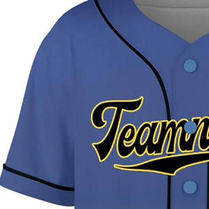 Vente en gros de maillots de baseball respirants personnalisés pour adultes derniers styles de vêtements de softball - Product Image 6