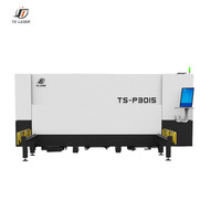 Découpeuse laser à table unique 1390 2000W ultra-rapide et entièrement sécurisée, machine de découpe laser à fibre 3015 : Maximisez la productivité et la sécurité