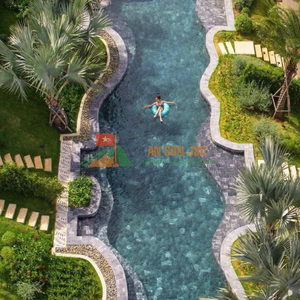Dalles de bordure de piscine modernes 12x12 antidérapantes et imperméables en travertin blanc naturel du Vietnam pour terrasses de piscine - Product Image 6