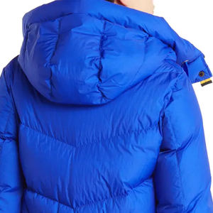 Chaqueta acolchada con logotipo impreso personalizado de alta calidad al por mayor, chaqueta de invierno con capucha de gran tamaño transpirable de nailon, chaqueta acolchada para hombre 2025 - Product Image 5