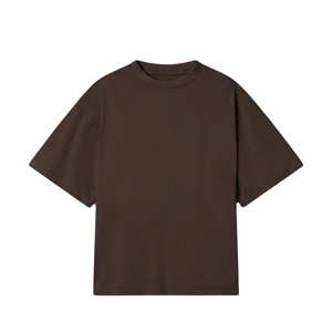 OEM Unisex Streetwear Antiarrugas, 100% Algodón Blanco Hombres Crew Fitness Camisetas Heavyweight Plain T Shirt 100% Algodón - Product Image 1