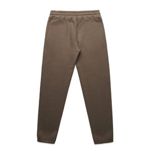 Pantalones de chándal para correr de algodón 100% para hombre, ropa de calle de ajuste regular con bordado de chenilla personalizado al por mayor, lisos con decoración rasgada - Product Image 2