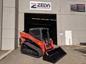 Chargeuse compacte sur chenilles Kubota SVL95-2 95HP |   Chargeuse compacte à chenilles en caoutchouc à couple élevé pour travaux de construction lourds - Product Image 2