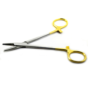 Portaagujas Quirúrgico Veterinario con Mango de Bloqueo, Estabilidad, Acero Inoxidable Ajustable, Certificado CE, Herramienta Quirúrgica de Clase II - Product Image 6