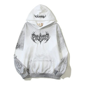 Men's Custom Design Hoodie Streetwear Fashion Baggy with Logo Embroidery Men's Casual Hoodie with Oversized Style - Product Image 6