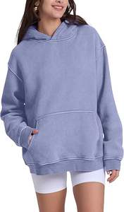 Sudaderas con capucha de lavado ácido informales para hombre, ropa de invierno, sudaderas con capucha de lavado ácido informales de Color sólido, ropa de moda, sudaderas con capucha de lavado ácido ajustadas para hombre - Product Image 5