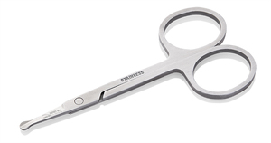 NGHIA Export ES-04 Ciseaux à poils de nez en acier inoxydable de haute qualité, finition grise, ensemble essentiel de cuticules pour manucure et pédicure - Product Image 5