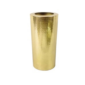 Silver Plated Metal Flower <b>Vase</b> wedding decoration centerpiece Center Table Decoration Room Decoration Floor <b>Vase</b> available IQBA - Product Image 5