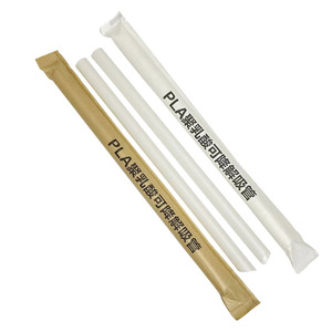 eco friendly biodegradable wheat compostable drinking plastic straws for beverage