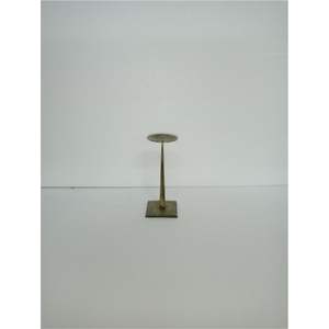 Wholesale Elegant Brass Finish Metal Candlestick | Tall <b>Tapered</b> <b>Candle</b> <b>Holder</b> for Wedding Events Durable Zinc Alloy/Brass Table - Product Image 4