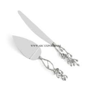 Standard Designing <b>Table</b> Decorating Home and Kitchen Cake Server and Knife Deluxe Quality <b>Top</b> Selling Handmade Cake Server Tool - Product Image 2