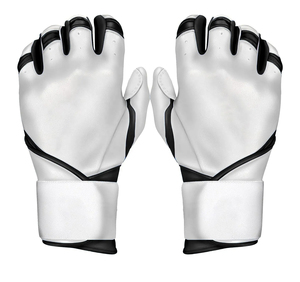 Guantes de Bateo de Béisbol Profesionales para Adultos, Logotipo Personalizado, Cuero Genuino, Cómodos, Ligeros, Ecológicos, Ambidiestros, PK - Product Image 2