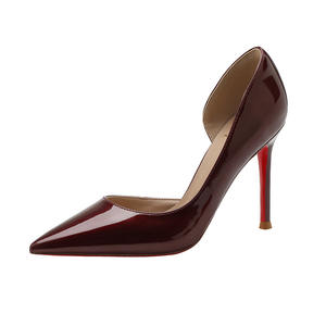 Nouvelles chaussures Mary Jane de style français printemps-été, ballerines rétro britanniques à semelle épaisse en cuir, chaussures à talons hauts élégantes et cool - Product Image 1