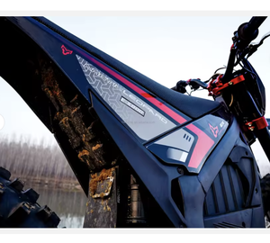 W Racing Bike High Power 37KW EXE 880 Electric Racing Sport Dirt Bike con 125 km/h Electric Motorcycless Arctic Leopard E XE880 - Product Image 2