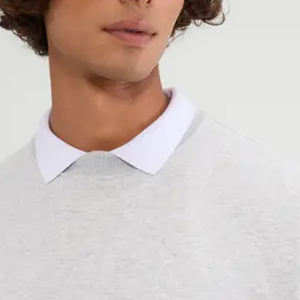 เสื้อสเวตเชิ้ตคอกลมทรงหลวมสำหรับผู้ชาย พร้อมบริการ OEM ราคาขายส่ง แขนยาว ระบายอากาศได้ดี และผ้าปรับได้ รุ่นปี 2026 - Product Image 4