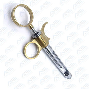 Jeringa Dental de Precisión Quirúrgica con Certificación CE, Jeringas Dentales de Acero Inoxidable con Aspiración, Mango de 2.5 Anillos, Instrumentos Médicos - Product Image 2