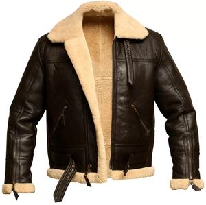 Winter <b>Jacket</b> Wool And Leather Blend Custom College Style Streetwear Outerwear Warm And Stylish Winter Fashion <b>Men's</b> <b>Jacket</b> - Product Image 3